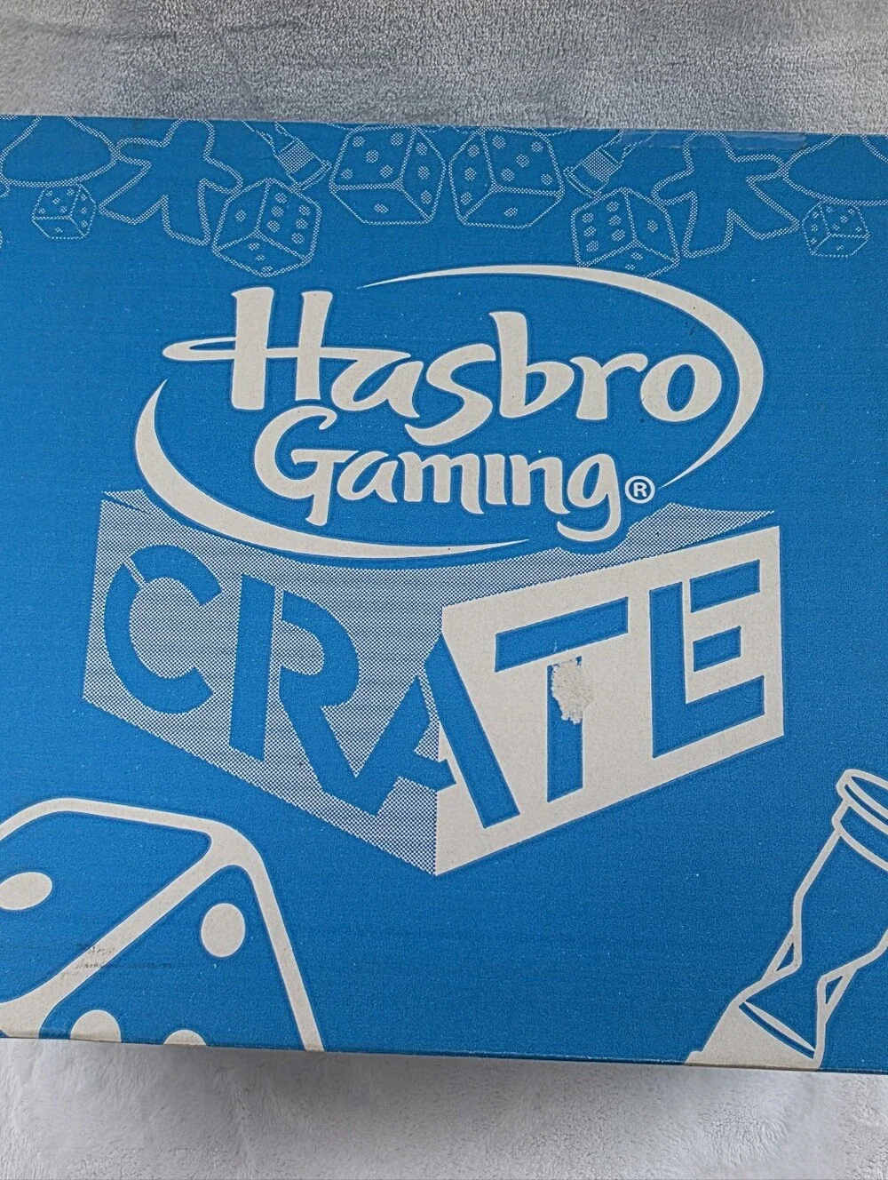Hasbro Gaming Crate - 3 Games Included + Monopoly Tokens